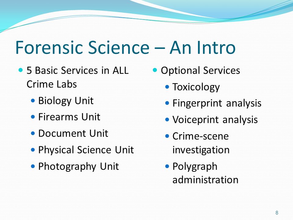 Crime Scene Investigation and Forensic Science Articles